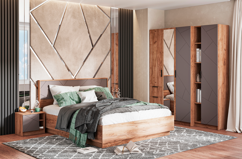 Кровать Орегон КР 02 1,6