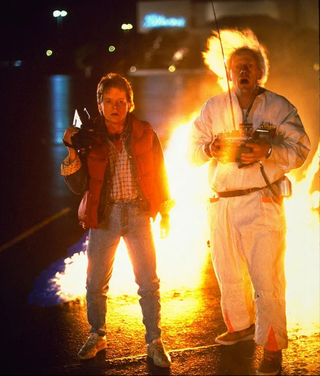 Кадр из фильма «Назад в будущее»