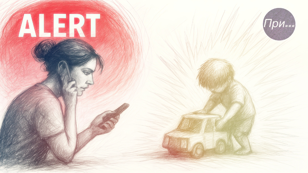 Титульная иллюстрация к рассказу Олега Лубски "Мамаша на мате" | © авторы коллажа — DeepSeek, ChatGPT 5.1 и Олег Лубски 2025