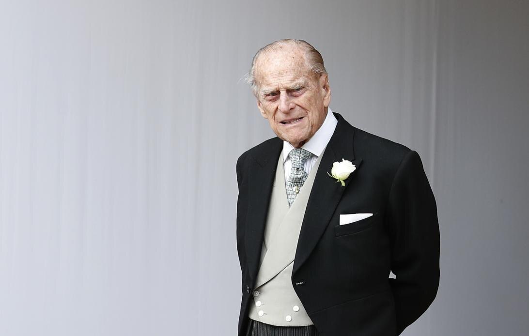 Принц Филипп, герцог Эдинбургский, на свадьбе принцессы Евгении Йоркской
