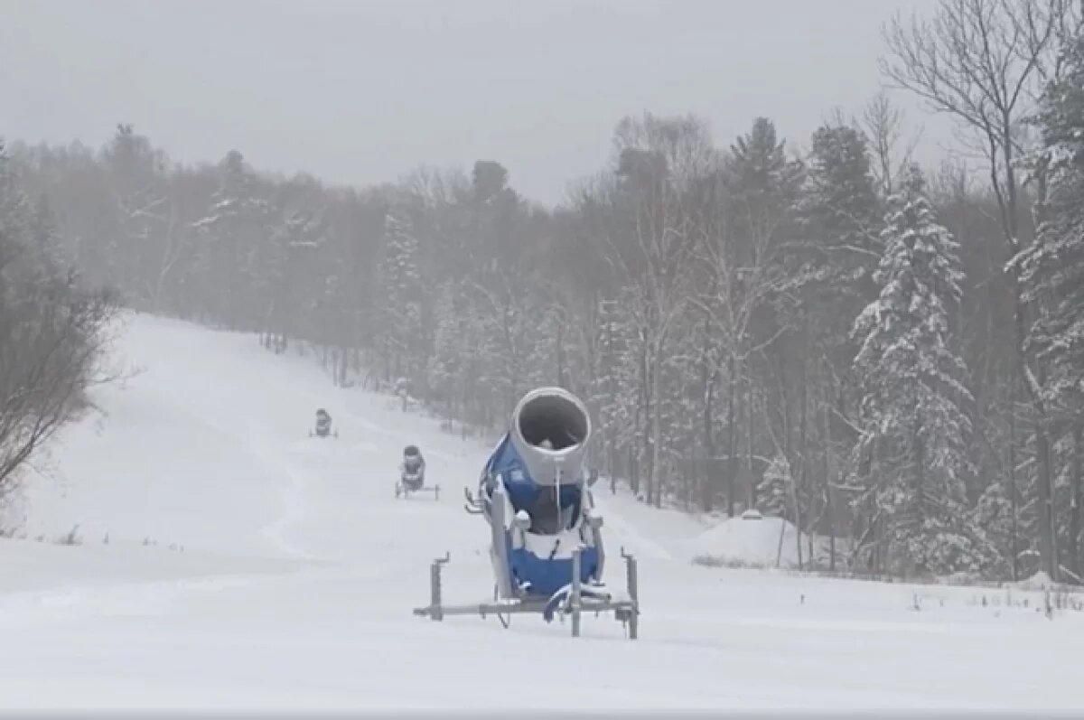    Горнолыжный комплекс «Хехцир» под Хабаровском готовят к открытию сезона