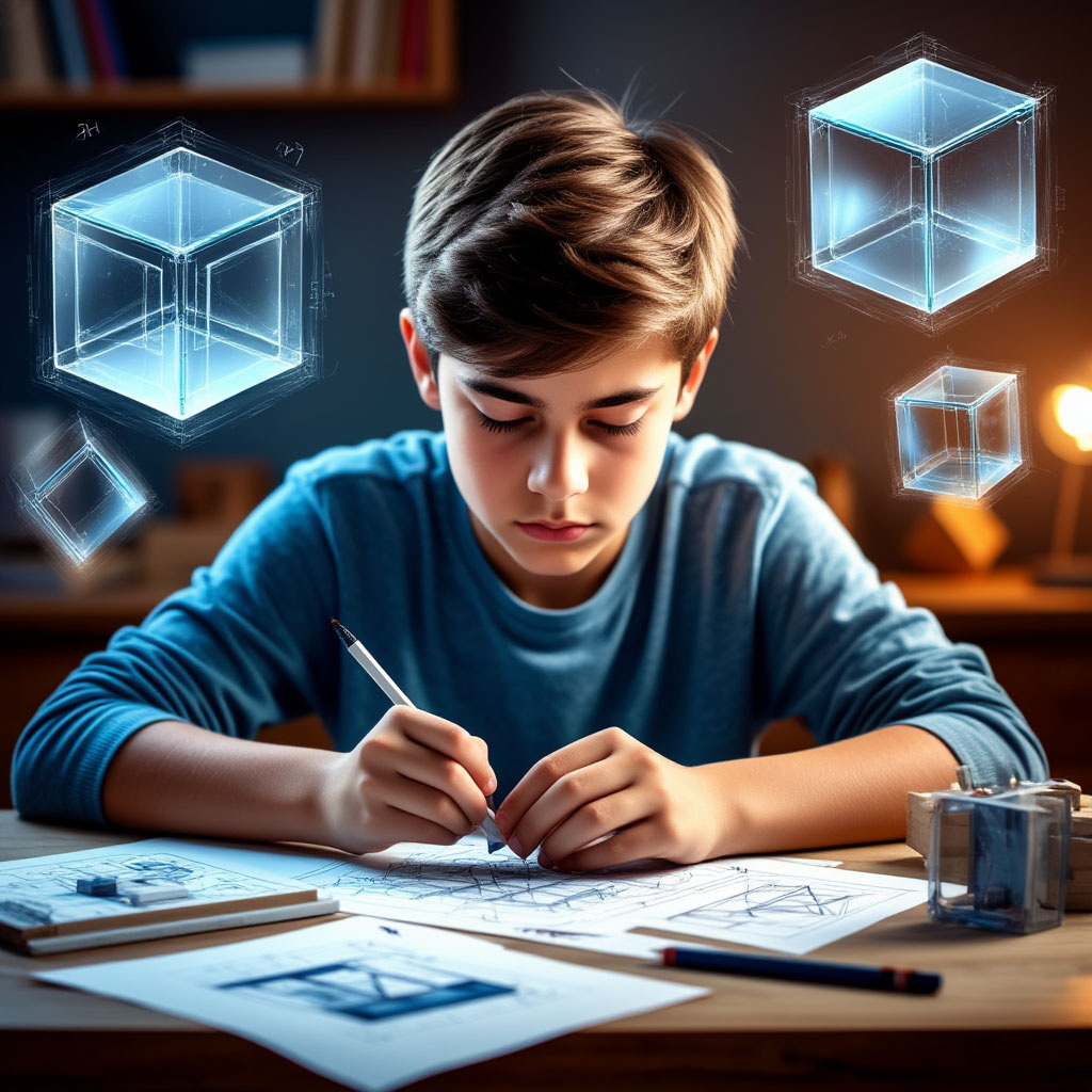 Он с трудом представляет себе куб? Это лечится! 5 рабочих методов, которые превратят ребенка в повелителя пространства.