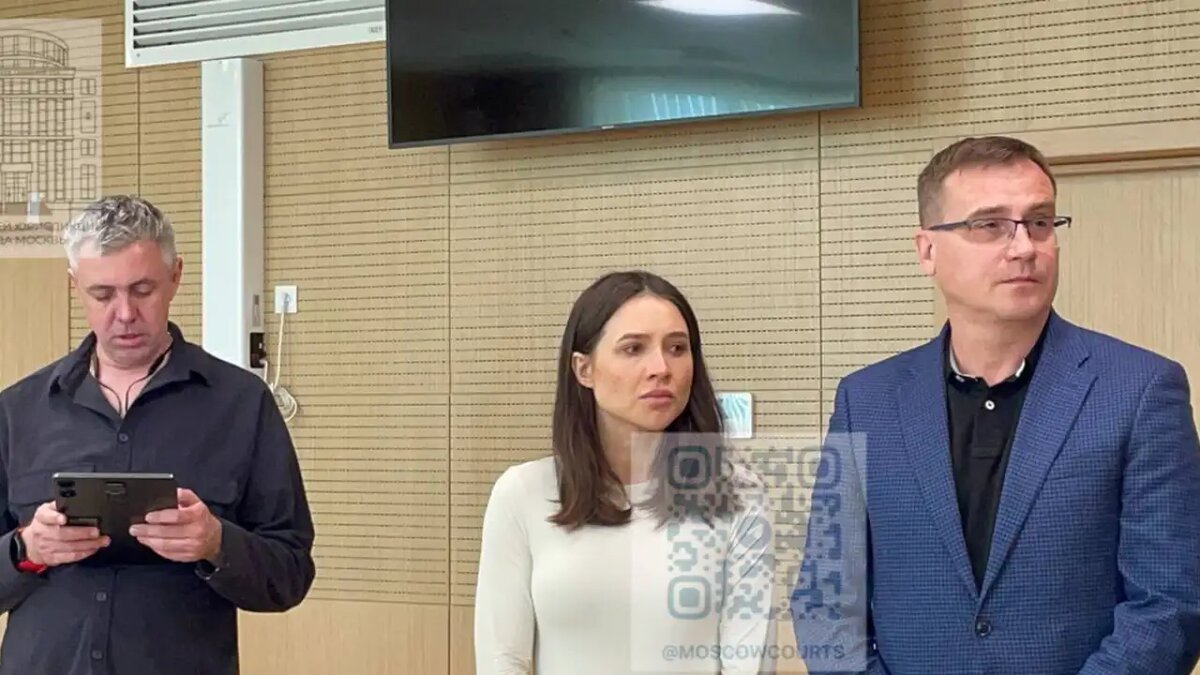    Валерия Чекалина в суде. © Суды общей юрисдикции Москвы