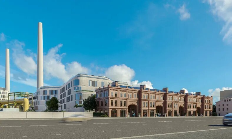 Проект застройки Синопской набережной./РЕПРОДУКЦИЯ АВТОРА