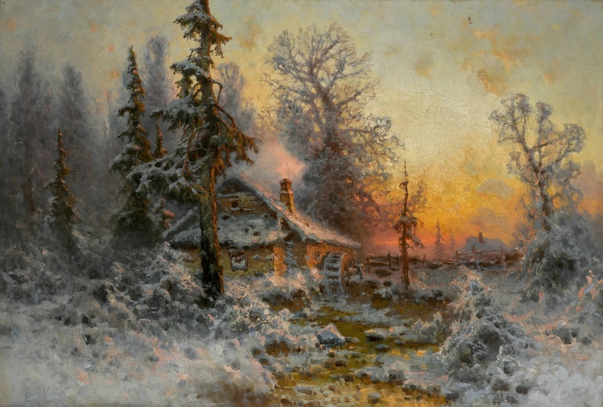 Художник Юлий Юльевич Клевер (1850-1924)