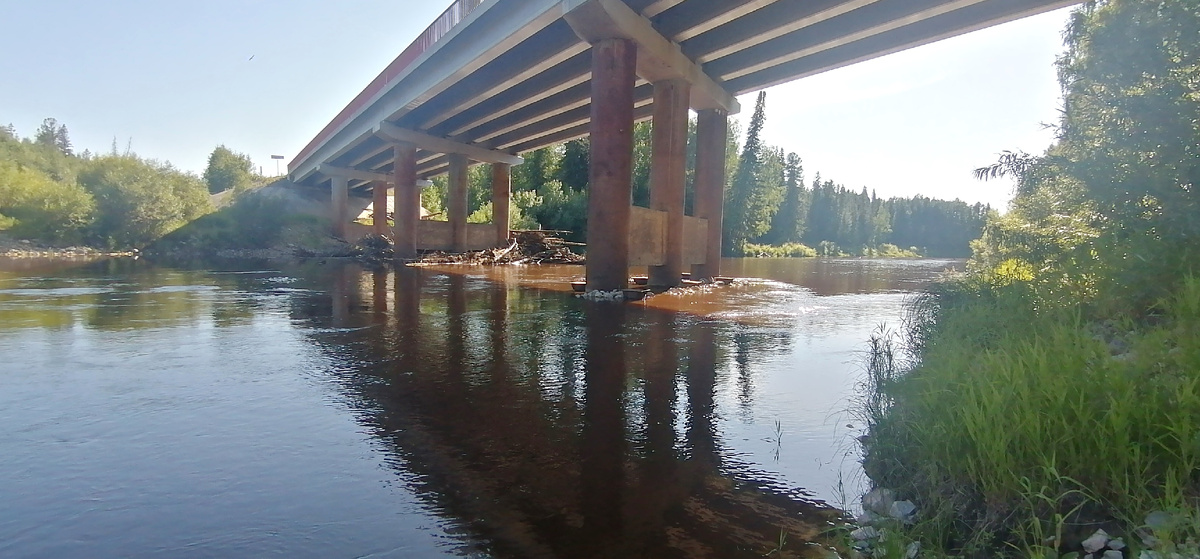 Мост через реку Пелым по СШК в Свердловской области (Фото: Nixe (Bearna Team))
