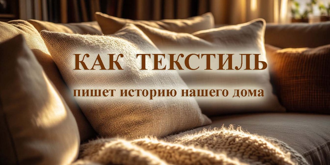Ткань Бытия: Как текстиль пишет историю нашего дома