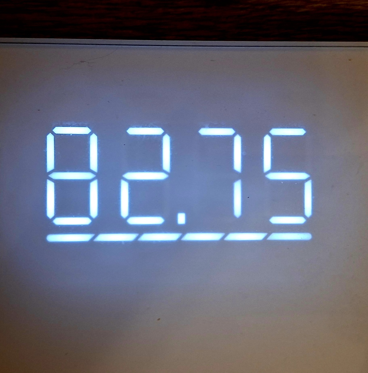 В прошлую среду было 82,45