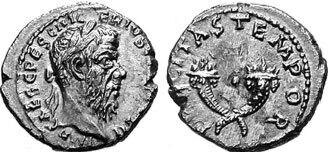 Монета с изображением Pescennia Nigera