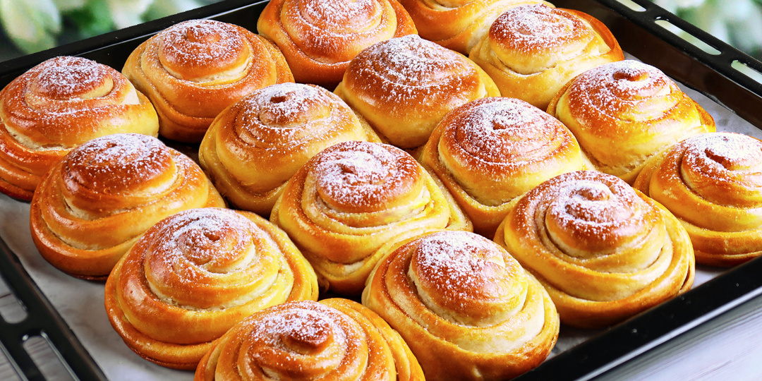 Стакан молока, яйцо и мука! Простой рецепт булочек. Готовьте хоть каждый день!