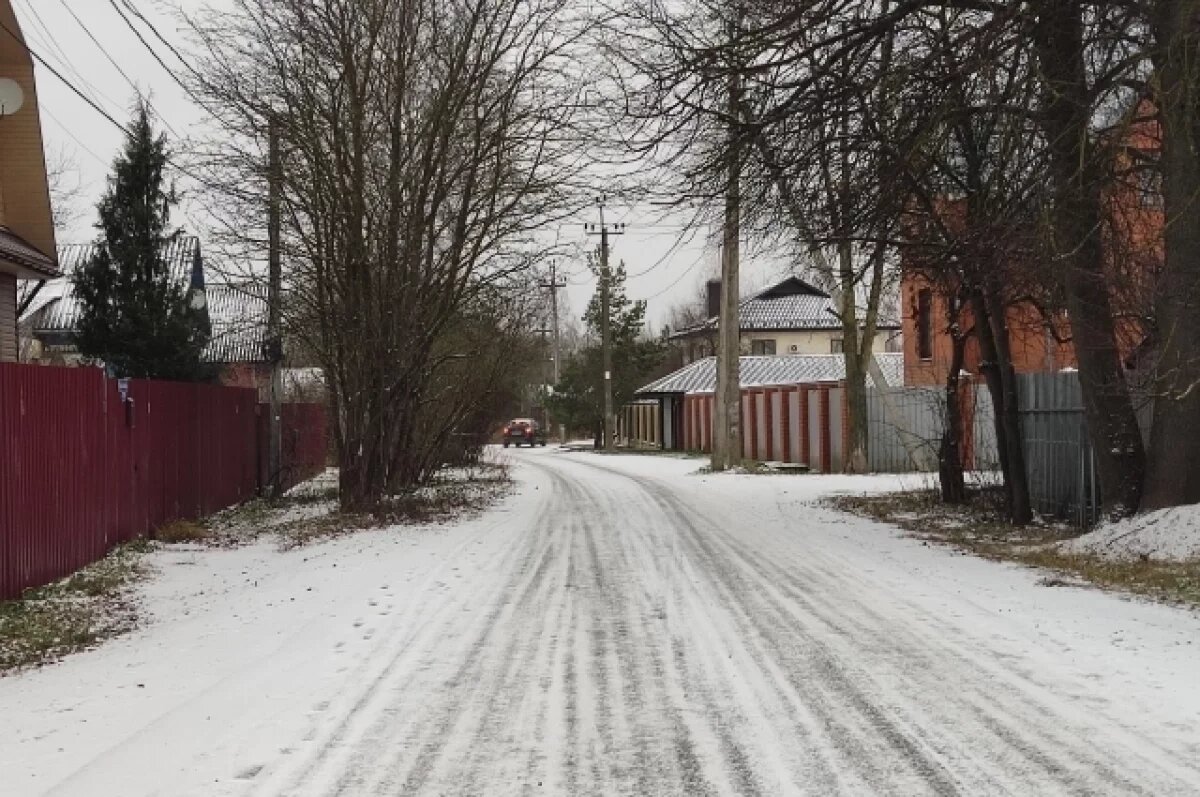    Погода в Тверской области объявлена потенциально опасной