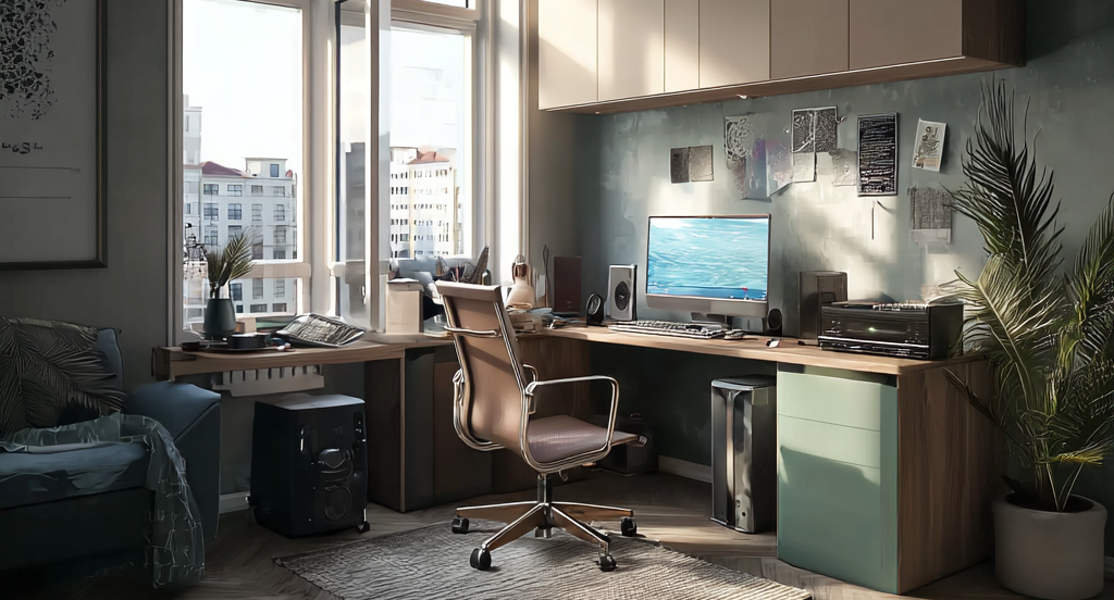 Рабочее место дома