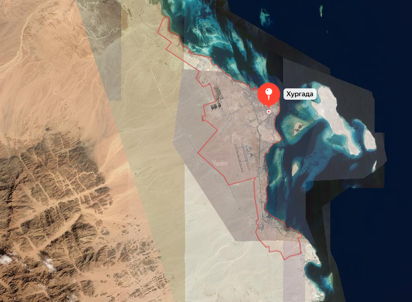 Расстояние от гор до курорта 