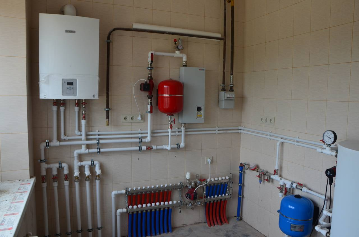 Котельная с газовым котлом