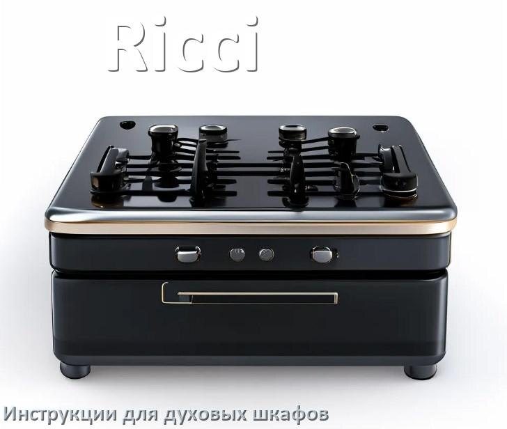
Духовой шкаф Ricci инструкция по применению и эксплуатации
