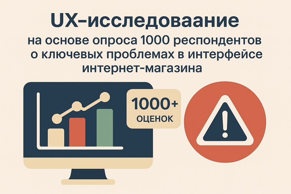 UX-исследование: Что реально мешает людям покупать в интернет-магазинах