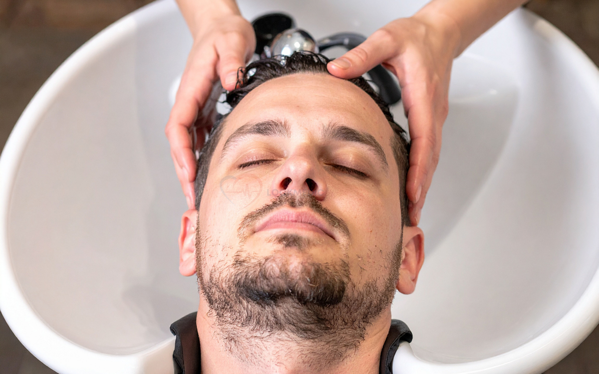 Мытье головы после пересадки