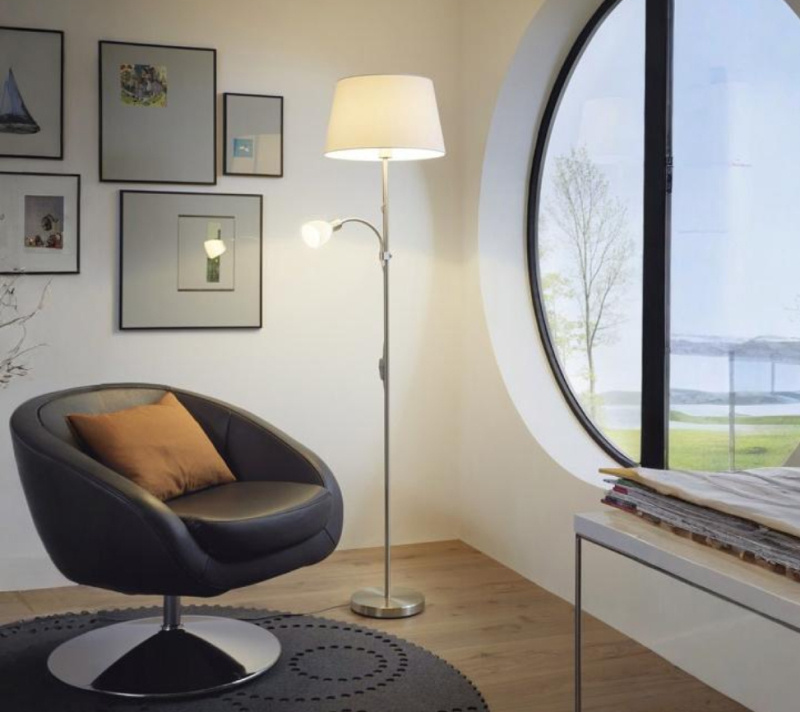 Торшер CONESA белый 95686