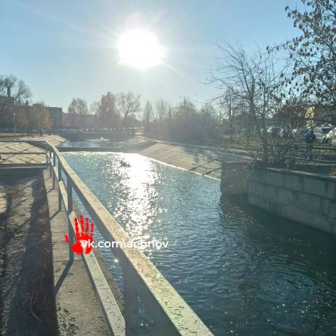 Место, где нашли тело человека