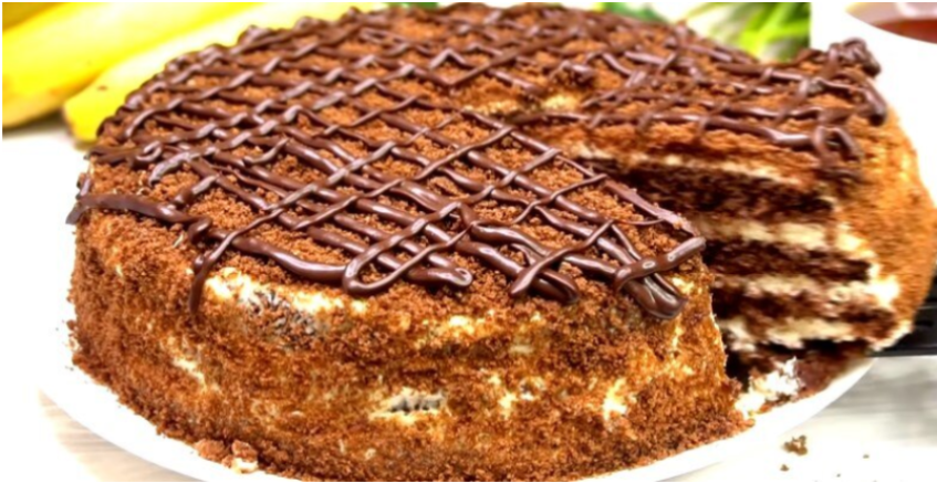 Этот шоколадный торт я готовлю без духовки. Всего 5 минут на подготовку: Вы не представляете, что будет дальше...