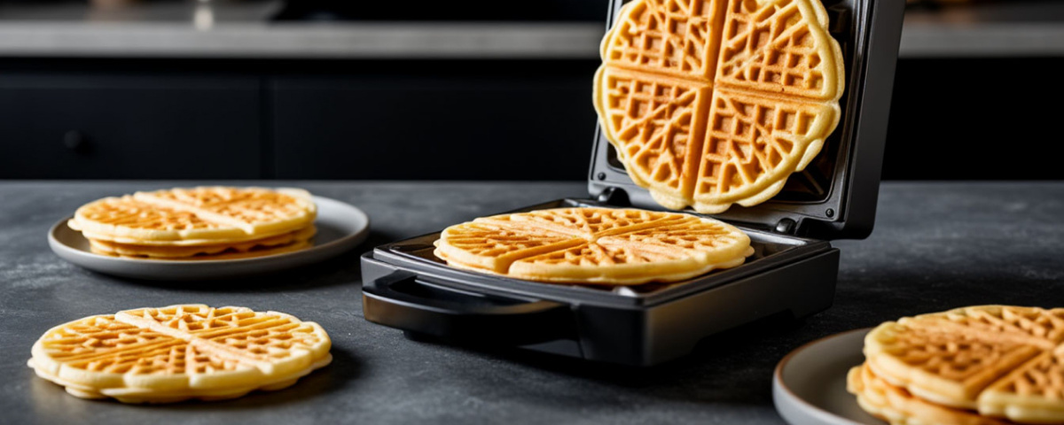 Не переборщите с мукой: излишняя мука сделает вафли твердыми.