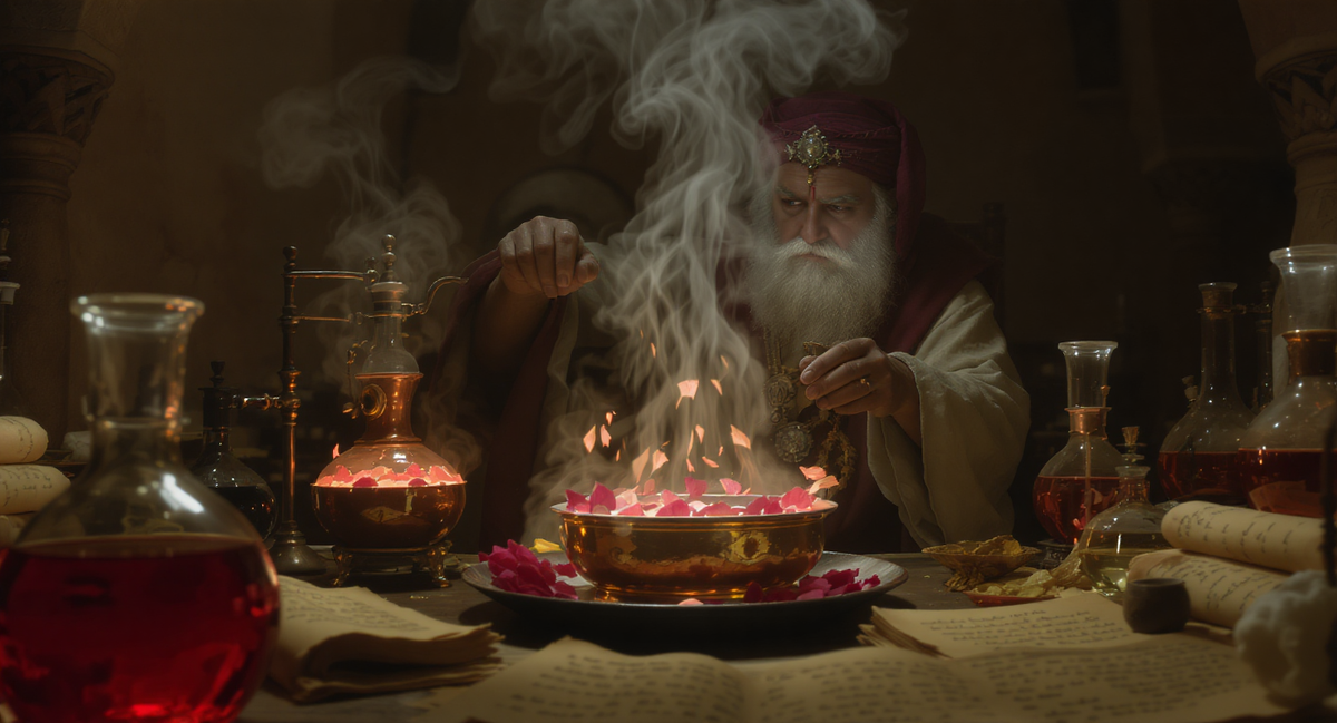 Арабская алхимия - рождение дистилляции