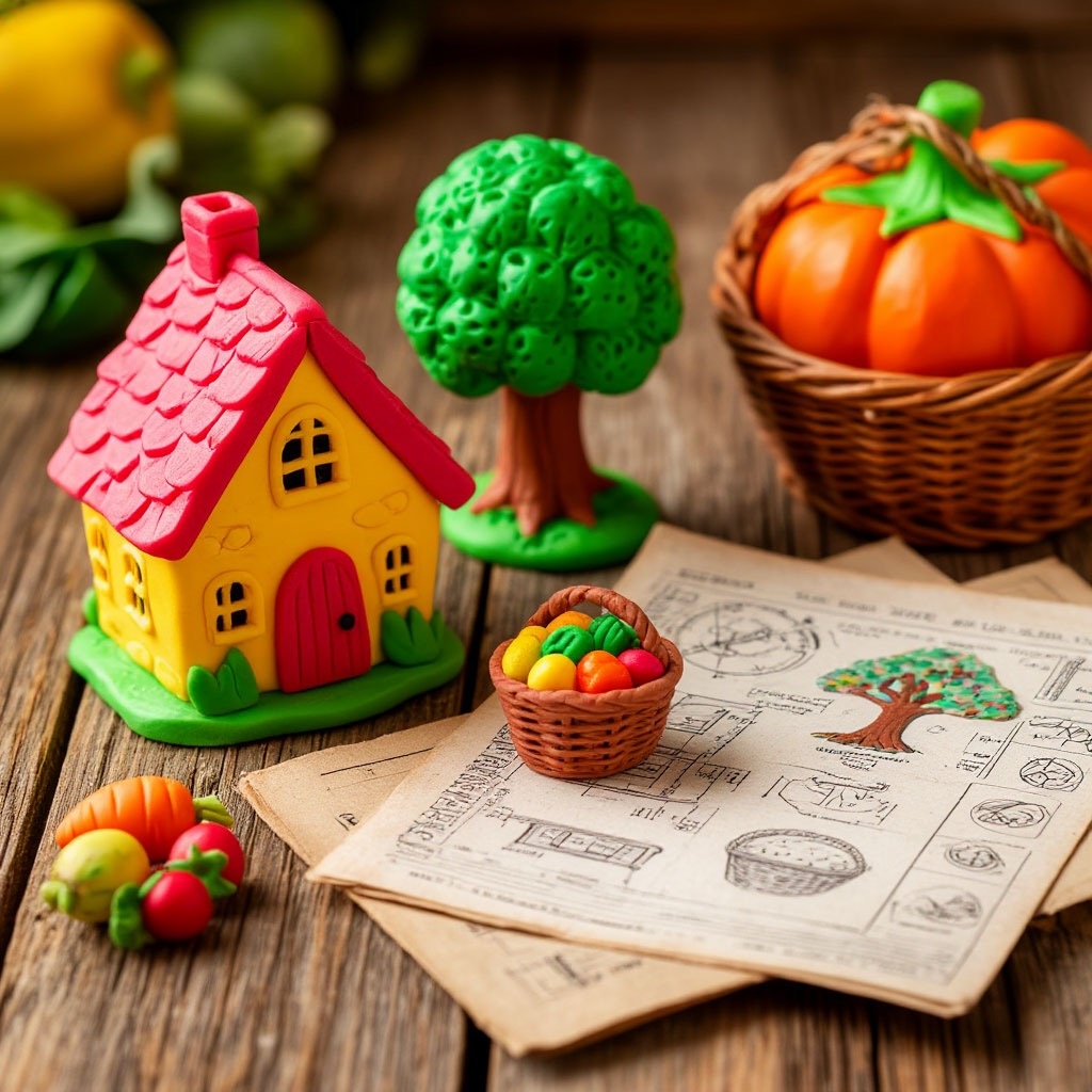 Лепка из пластилина : оригинальные идеи 