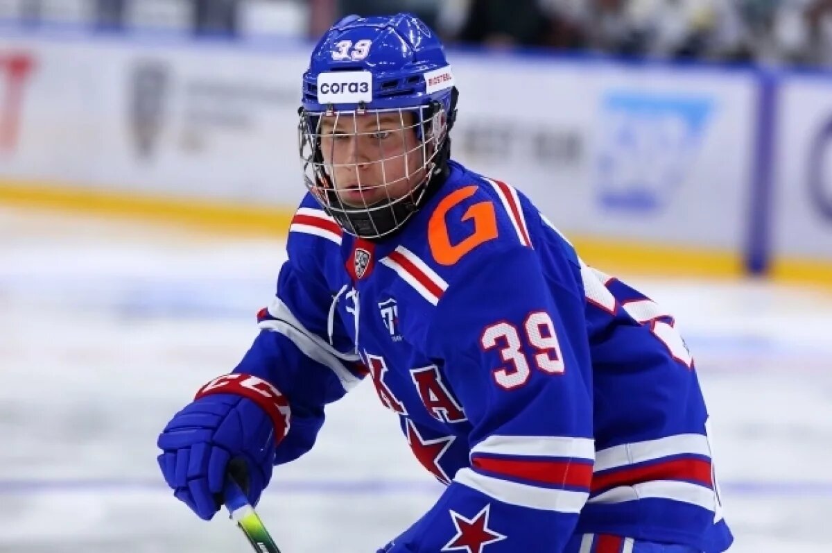    20-летний хоккеист Мичков из Прикамья установил рекорд НХЛ в США