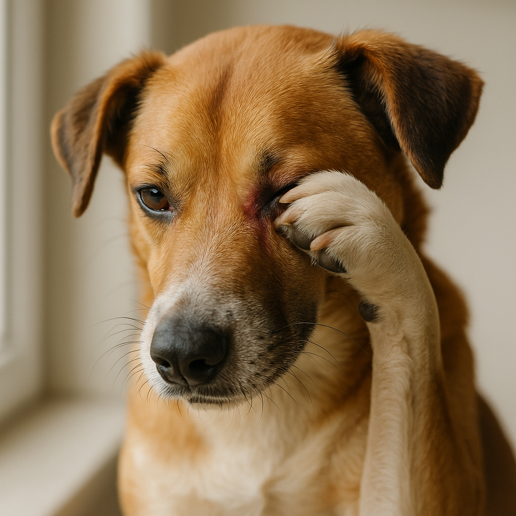 - Я чешу глаз не из лени, а из дискомфорта!