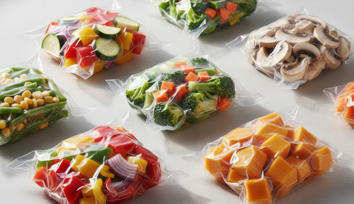 Вакуумная упаковка овощей