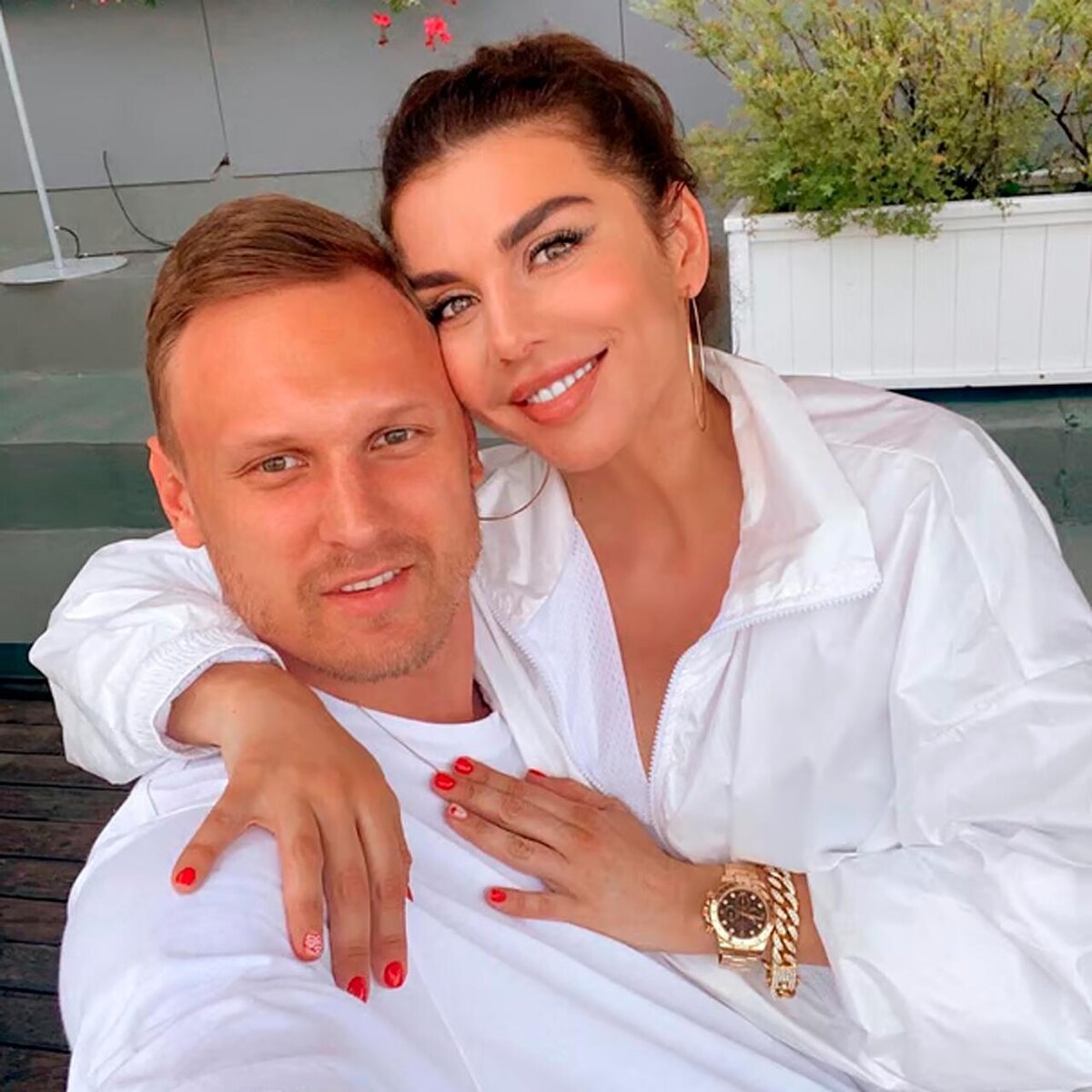 Янис Тимма и Анна Седокова © соцсети