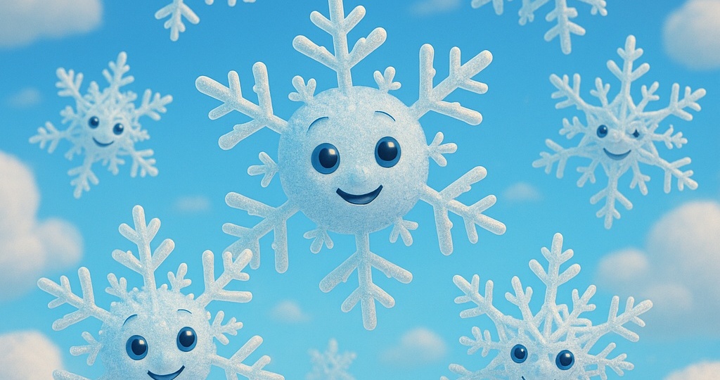 Сказка о снежинках