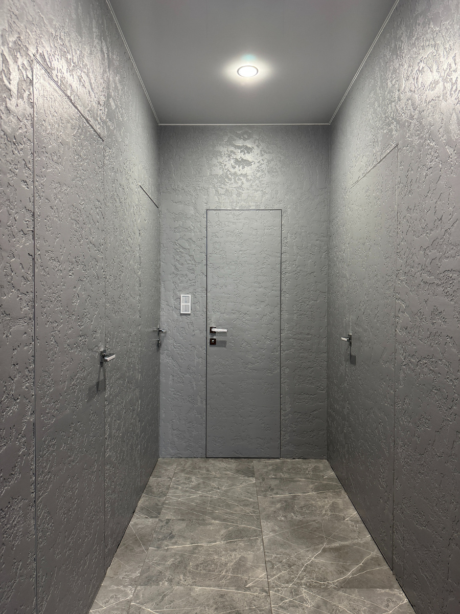 Готовый проект по установке скрытых дверей от компании Акцент