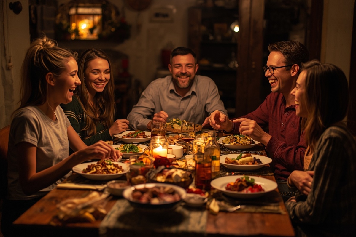 Не идеальная сервировка, а искренние улыбки создают ту самую магию воскресного вечера