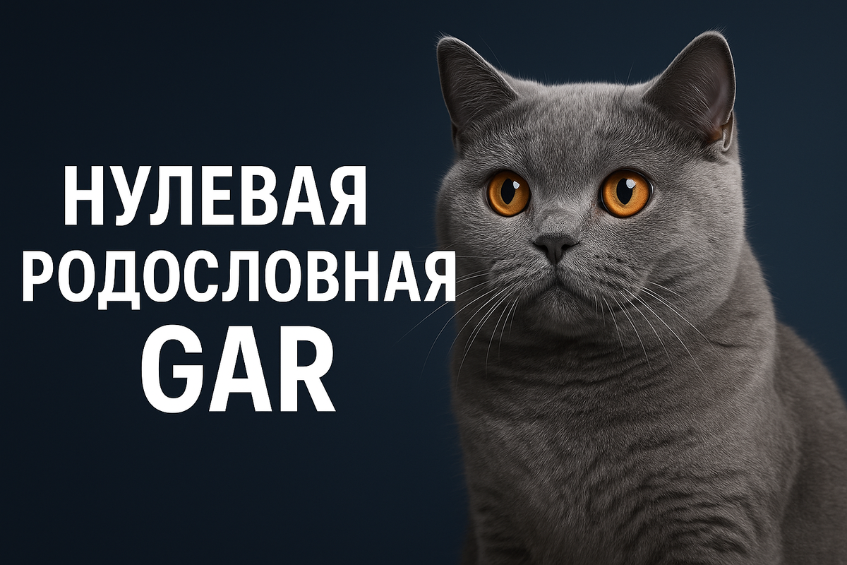 «Нулевая родословная GAR (Standart): что это такое, зачем нужна и как оформить первичную родословную для кошки или собаки»