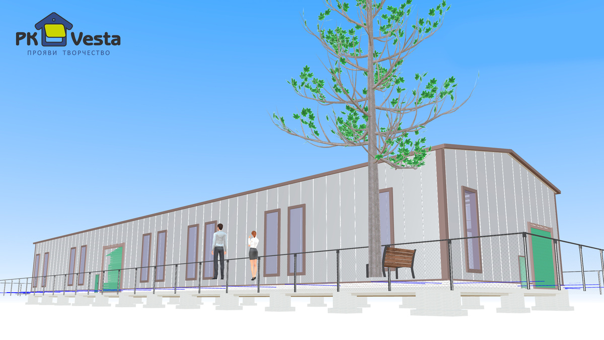 БЫСТРОВОЗВОДИМЫЙ АНГАР 16Ш Х 67Д Х 6В (1 072 КВ.М.) ИЗ ЛСТК В Г. АТЫРАУ, КАЗАХСТАН