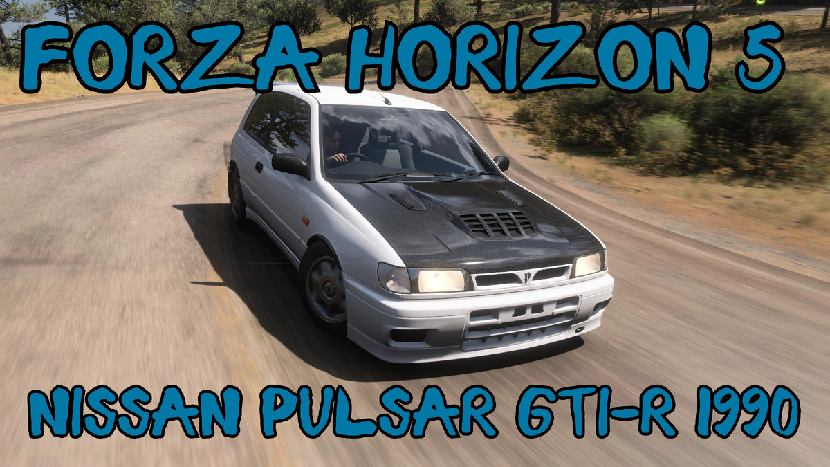 # Nissan Pulsar GTI-R 1990 — малолитражный монстр, создан для борьбы в Forza Horizon 5 🌍⚡️