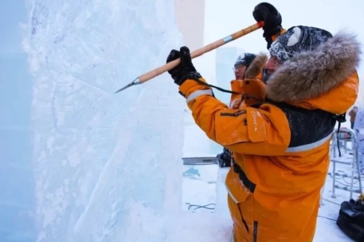    Международный фестиваль ледовых скульптур начался в Якутске