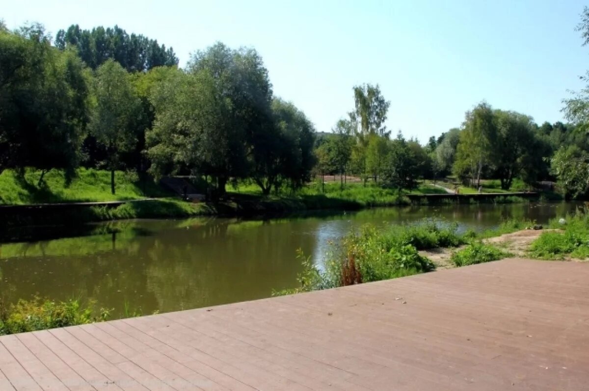    Благоустройство Черезовских прудов в Рязани продолжается