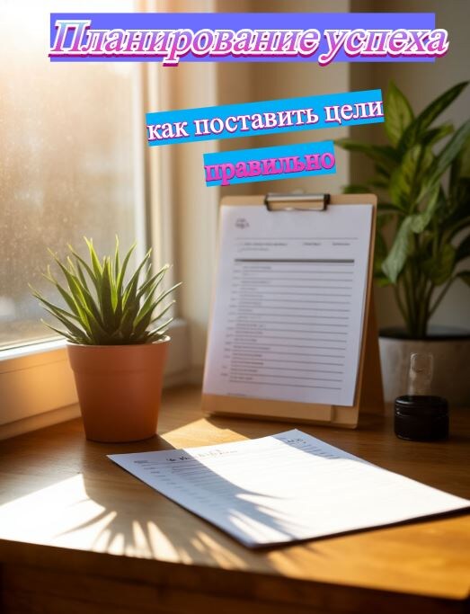 Постановка правильных целей — ключ к успеху.