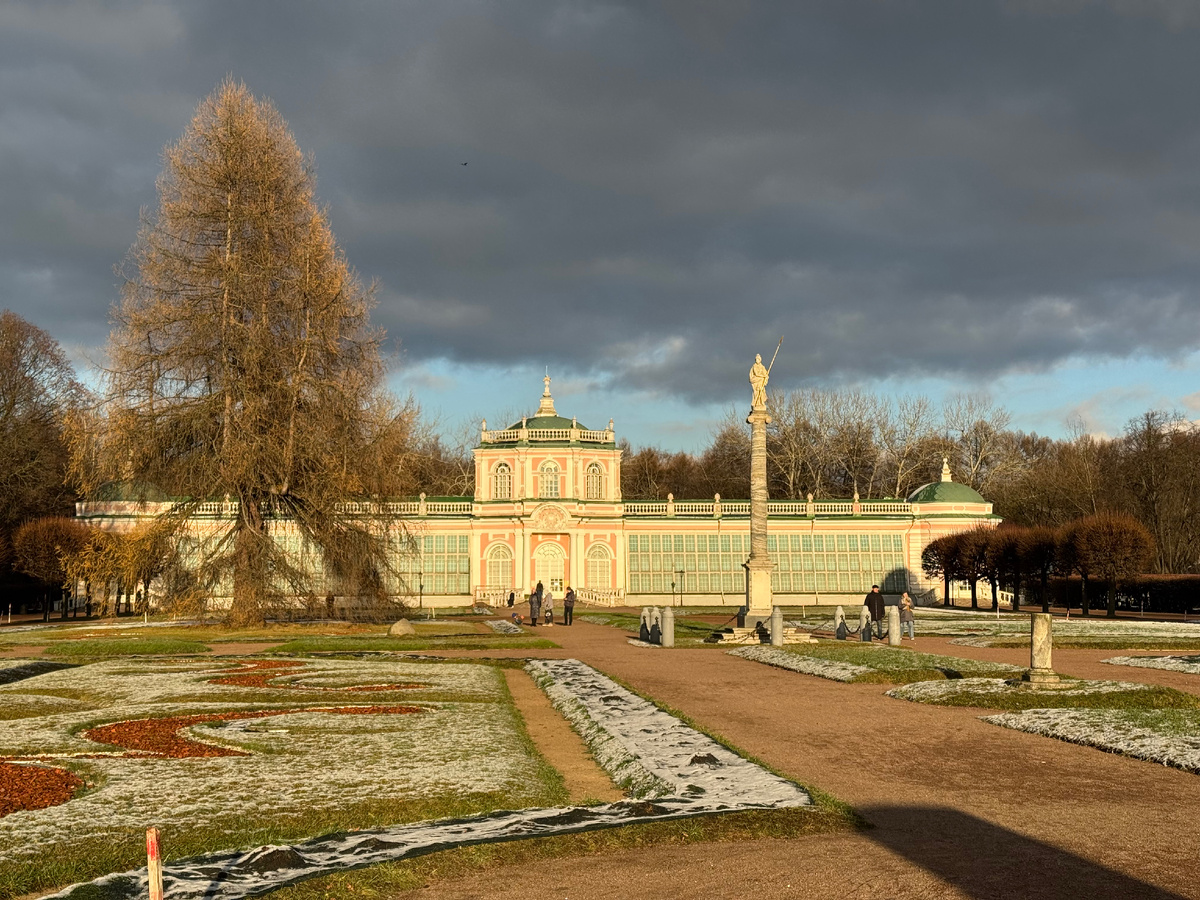 Большая оранжерея в усадьбе Кусково, фото автора 