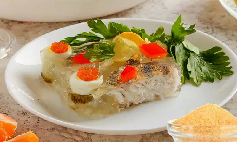 Заливное из судака