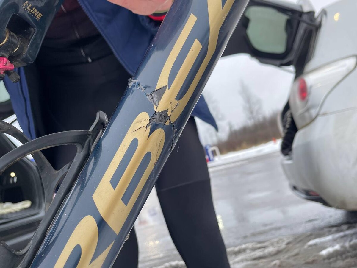 Место трещины номер 1