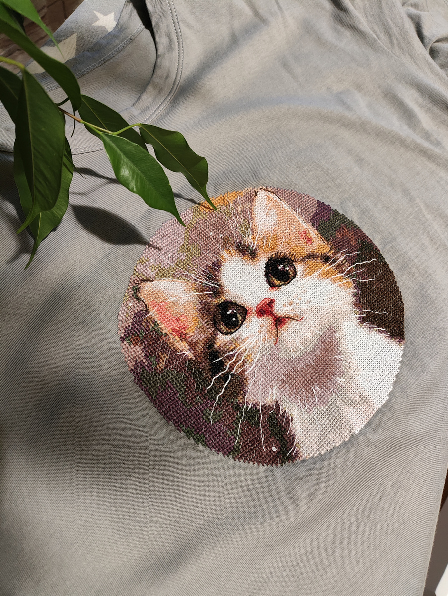 Елена Золотухина - Портрет котенка