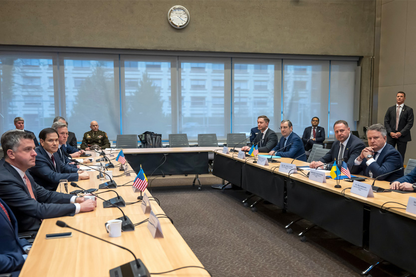 Встреча в Женеве
 Фото: Martial Trezzini / AP / TASS