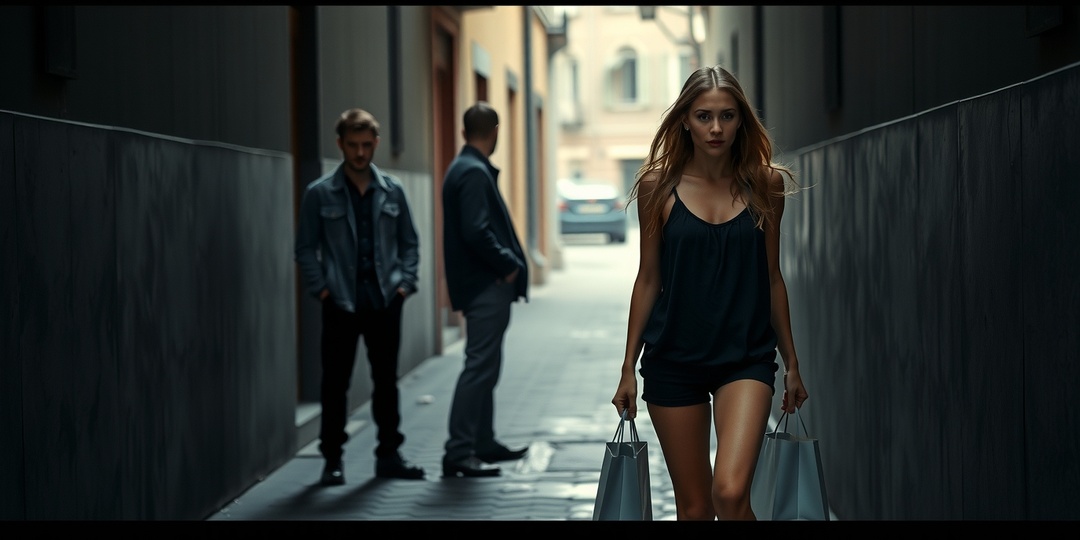 История на бегу: «Я поздно вечером возвращалась домой, дорогу преградили три незнакомца»