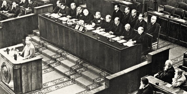 Выступлении И. В. Сталина на XIX съезде КПСС в октябре 1952 года