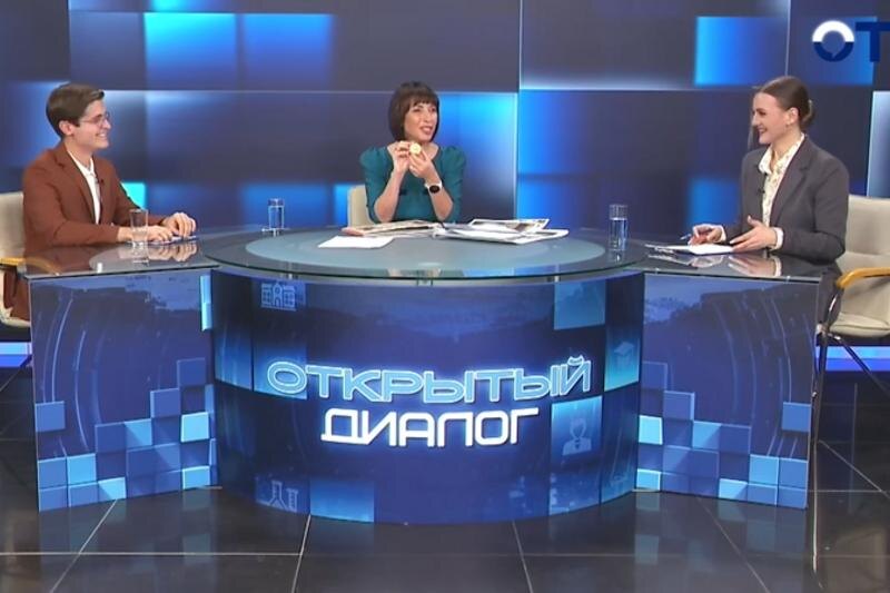    Vkvideo.ru / @obltv / Скриншот прямой линии Татьяны Савиновой в эфире ОТВ 20 ноября