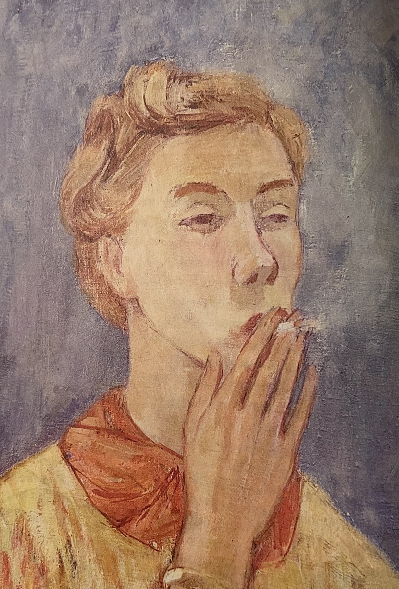 Туве Янссон. «Курящая девушка», автопортрет, 1940