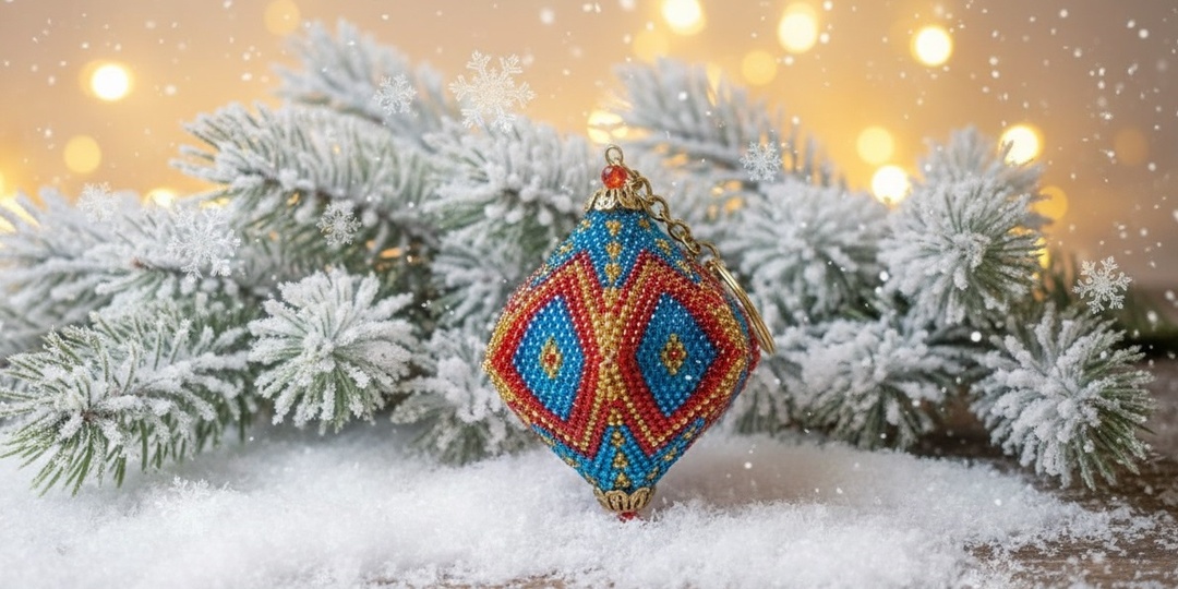 Магия бисера: эксклюзивный мастер-класс – создайте новогодний фонарик своими руками уже сегодня